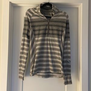 Lulu lemon grey zip up.
